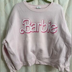 Barbie Light Pink Logo Sweatshirt